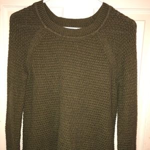 Old Navy Olive Green Knit Sweater